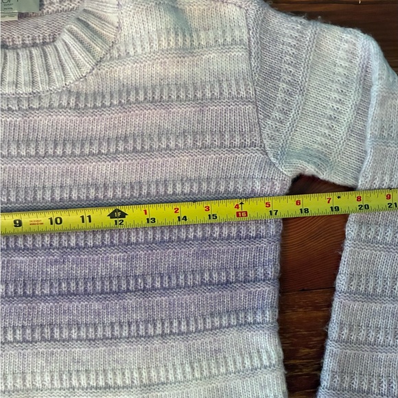 Loft Outlet Women’s NWT Purple Ombré Long Sleeve Sweater, Size XS Petite - Picture 10 of 11